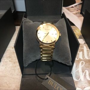 Men’s luxury watch.